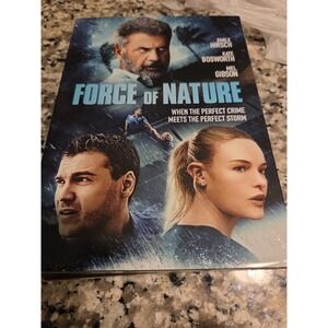 Lionsgate Force of Nature DVD Unisex OS Blue Mel Gibson Action Thriller 2020